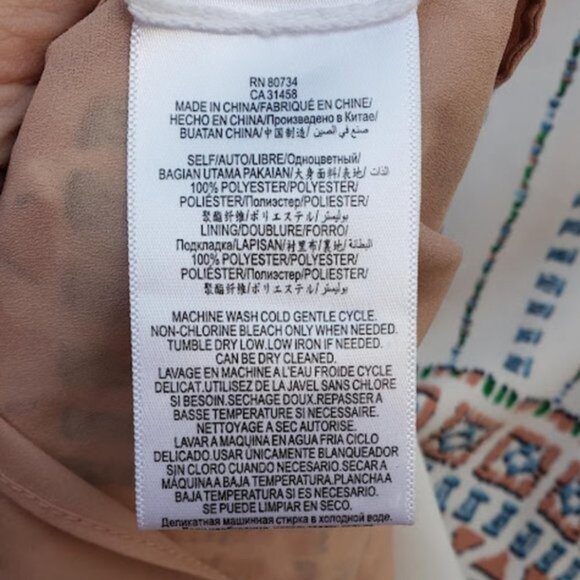 5/$100 SALE -BCBGMaxAzria Danela Light Blue Handkerchief Dress - Picture 6 of 6